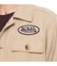 Surchemise homme militaire en flanelle avec poches et écusson Finn Vondutch-2