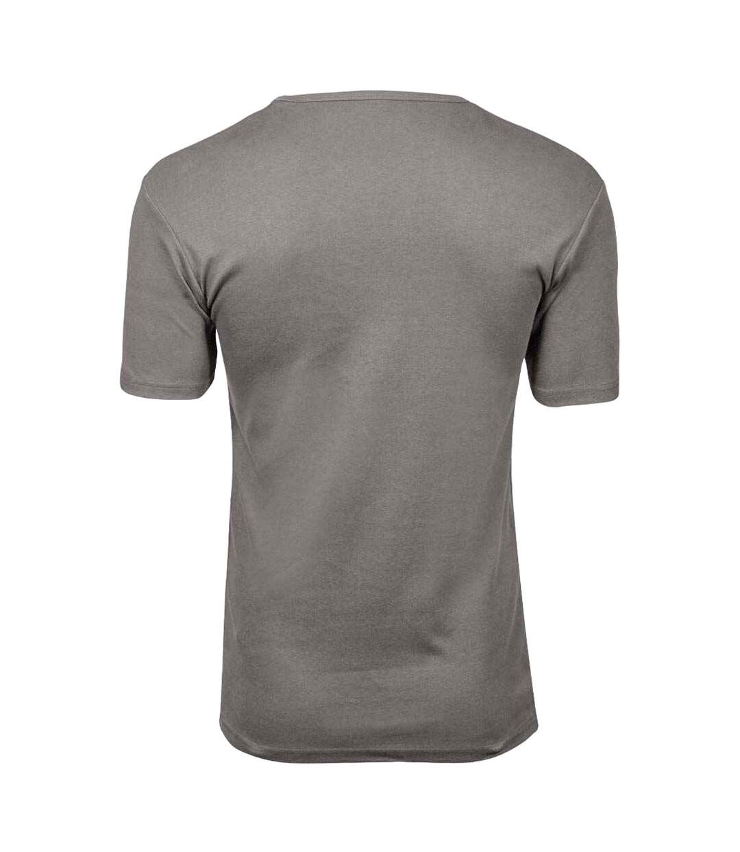 T-shirt interlock hommes beige gris Tee Jays Tee Jays