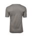 T-shirt interlock hommes beige gris Tee Jays