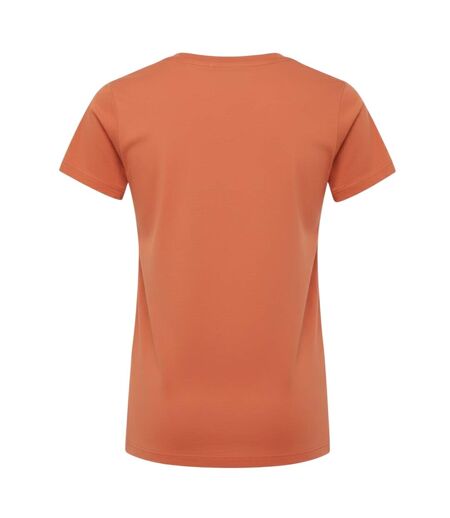 T-shirt Motif/style Logo Femme Orange Pepe Jeans