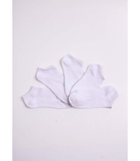 Socquettes basses, uni clair