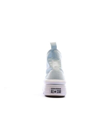 Baskets bleu ciel femme converse chuck taylor all star move