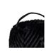 Sonnet faux fur doorstop one size jet black Paoletti