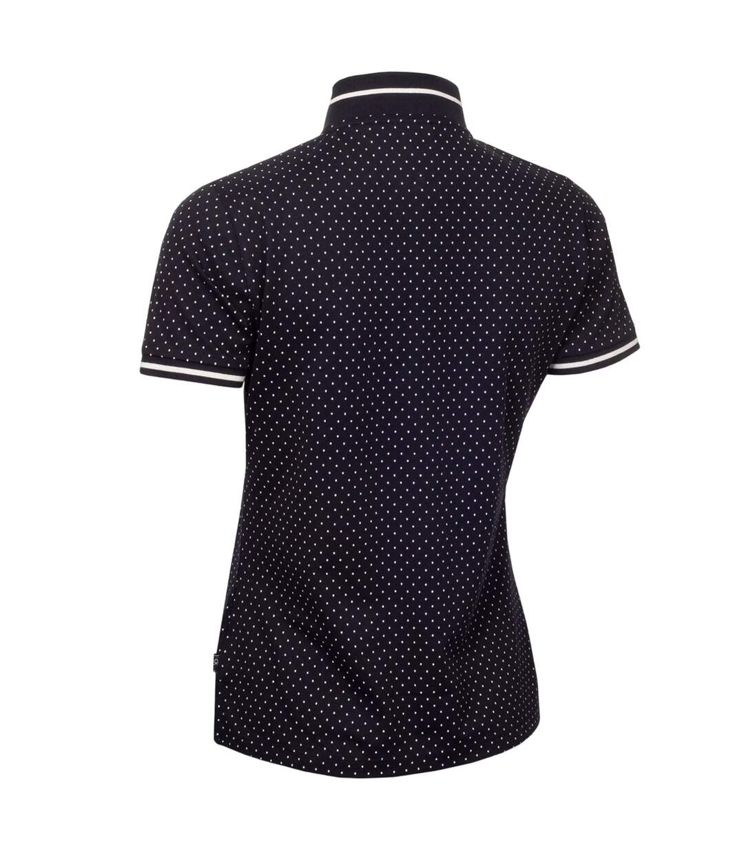 Polo Motif/style Micro-pois Camilla Femme Bleu Marine Calvin Klein-3
