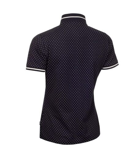 Polo Motif/style Micro-pois Camilla Femme Bleu Marine Calvin Klein