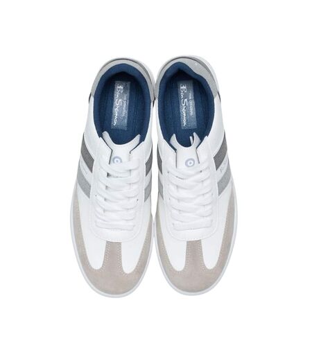 Baskets Sokka Homme Blanc Noir Gris Ben Sherman