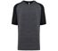 T-shirt de padel - Homme - PA4030 - noir et gris foncé-1