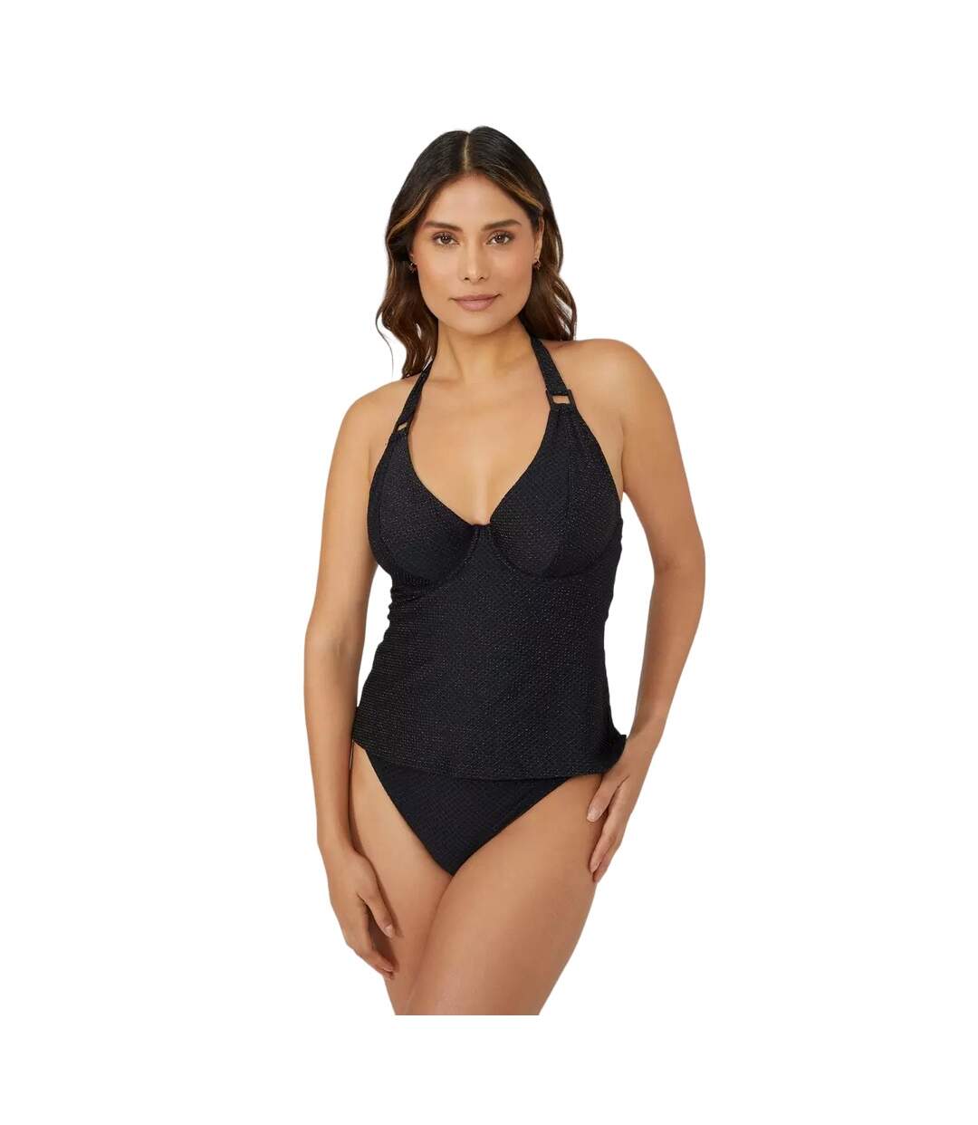 Haut de tankini femme noir Gorgeous-1