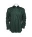 Chemise À Manches Longues Homme Vert Bouteille Kustom Kit-3