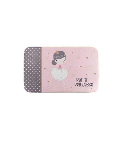 Tapis Enfant Petite Princesse 45x75cm Rose