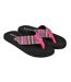 Womens/ladies Adios Aloe Flip Flops Pink Rocket Dog-1