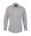 Absolute Apparel Mens Long Sleeved Classic Poplin  Shirt (White) - UTAB117-2