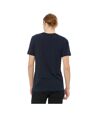 Canvas Mens Triblend Crew Neck Plain Short Sleeve T-Shirt (Solid Navy Triblend) - UTBC2596