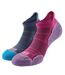 1000 Mile - 2 Pack Ladies Single Layer Ankle Socks