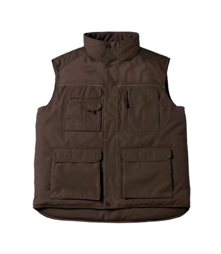 Veste Sans Manches Expert Pro Adulte Marron B&C