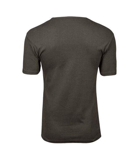 Mens interlock t-shirt dark olive Tee Jays