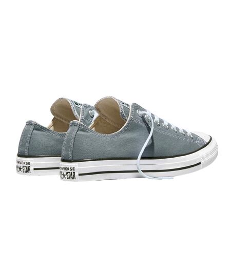 Mens Ox Logo Canvas Trainers Mineral Grey Converse
