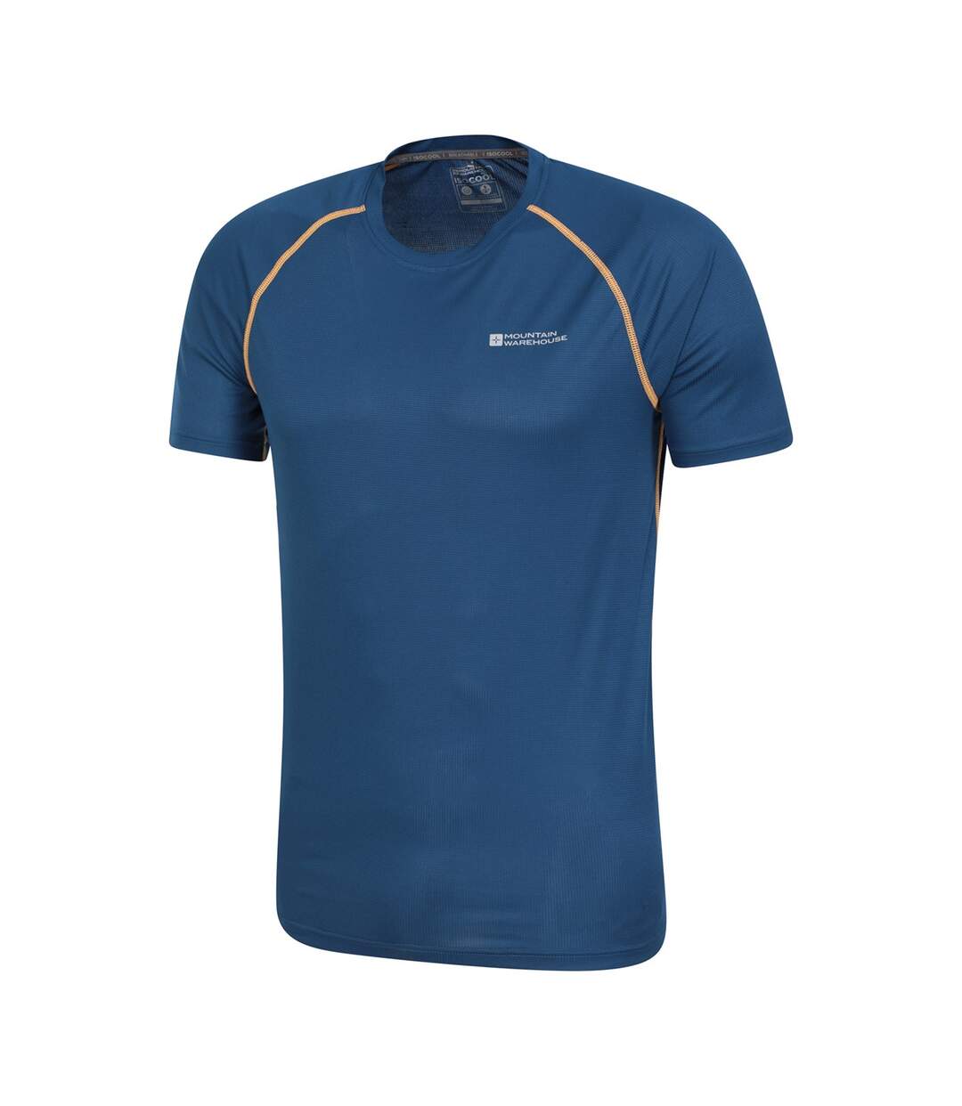 T-shirt aero homme bleu marine Mountain Warehouse-3