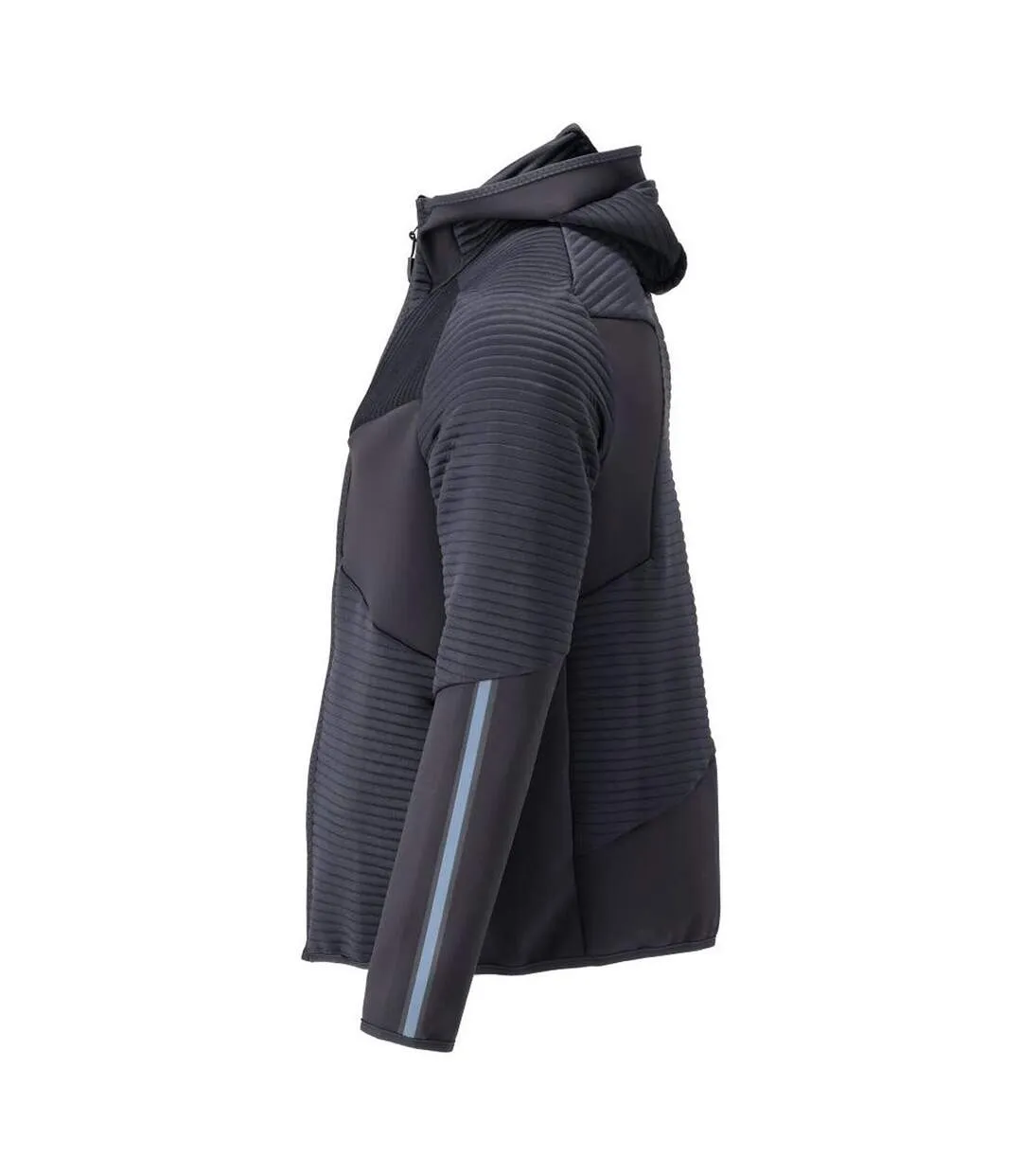 Mens Customised Hooded Fleece Jacket Dark Navy Mascot-4