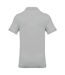 Mens Pique Polo Shirt Snow Grey Kariban-2