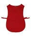 Tablier l/2xl rouge Jassz Bistro-2