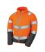 SAFE-GUARD by Result Womens/Ladies Safety Padded Jacket (Fluorescent Orange) - UTBC5594