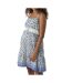 Robe Bleu Femme Vero Moda Maternity Short - L