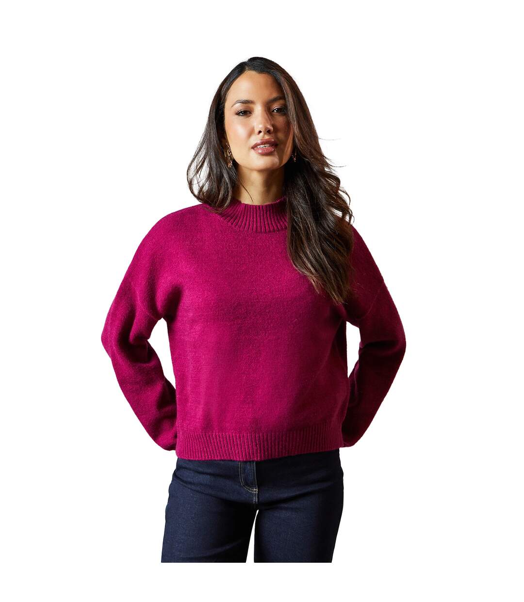 Pull Femme Rose Baie Principles-2