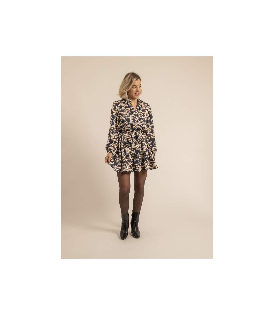 Robe courte motifs IOLANA - Dona X Lisa