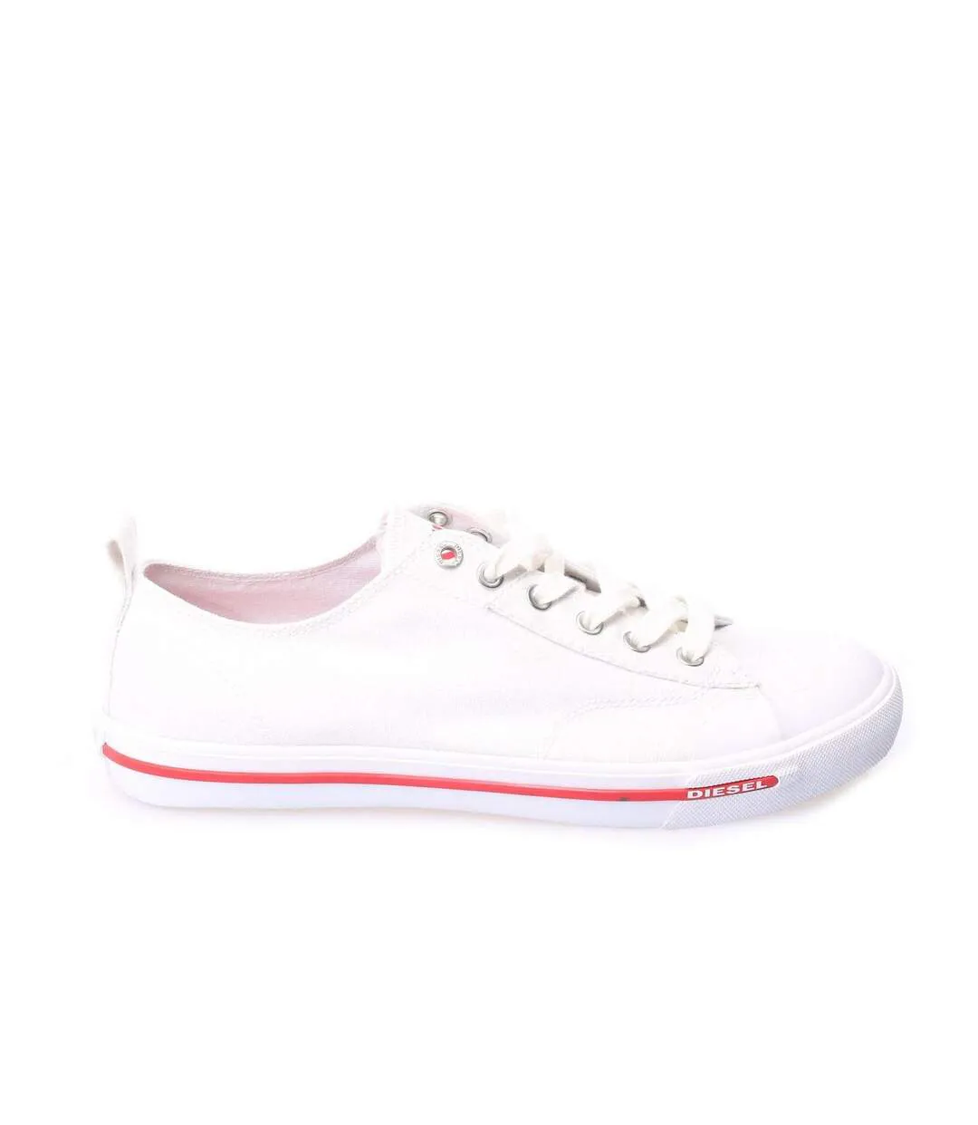 Baskets Motif/style Détail Rayé S-athos Homme Blanc Diesel-1