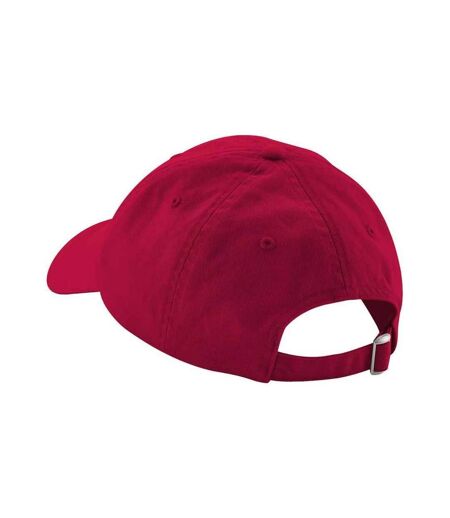 6 panel low profile cap classic red Beechfield