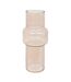 Vase Design Cylindrique Ella 30cm Rose Clair-1