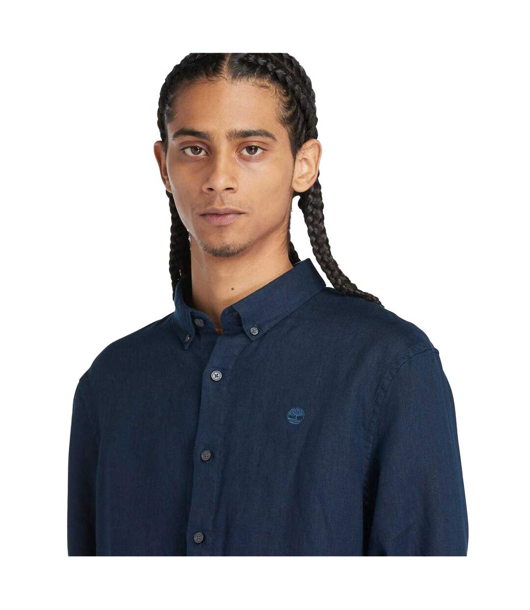 Chemise Homme Bleu Saphir Foncé Timberland-4