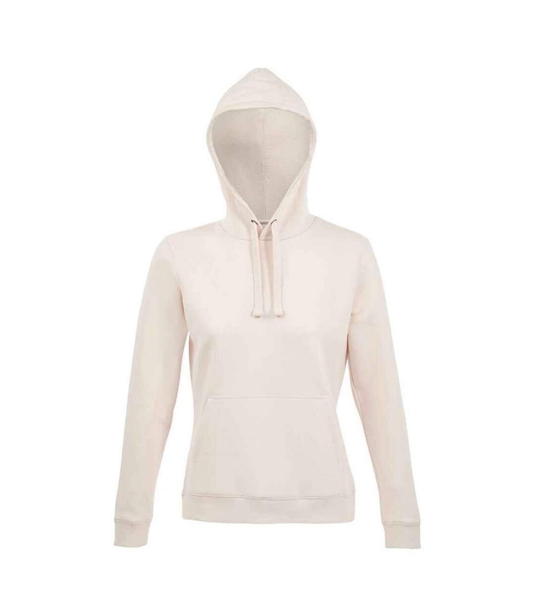 Sweat à capuche spencer femme rose pâle SOLS-1