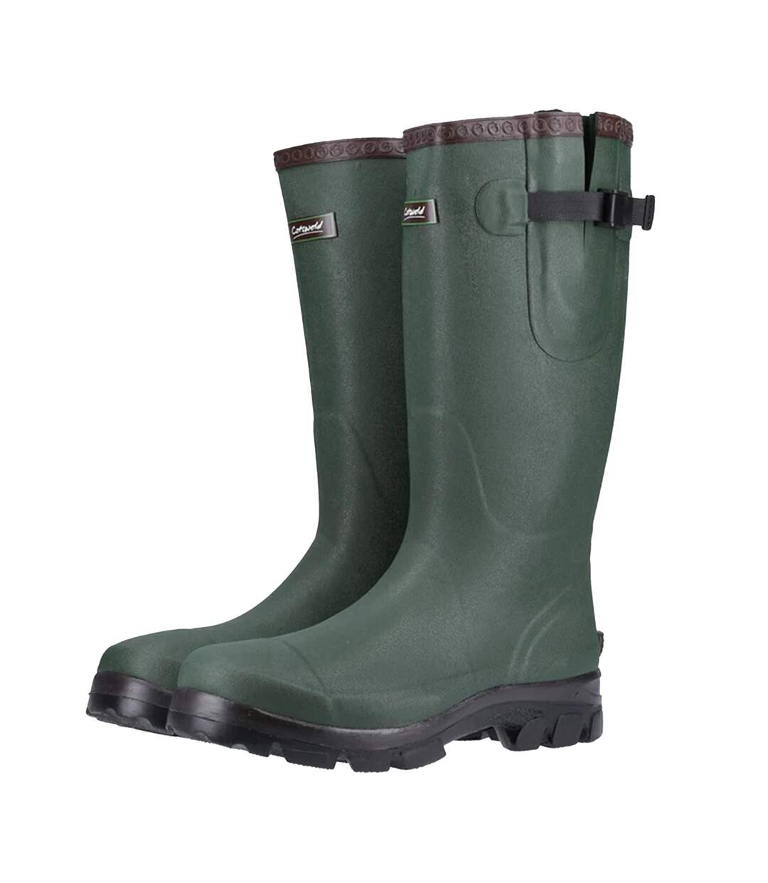 Bottes de pluie grange homme vert Cotswold