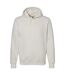Unisex Adult Eco Premium Hoodie Sweet Cream Heather Jerzees-2