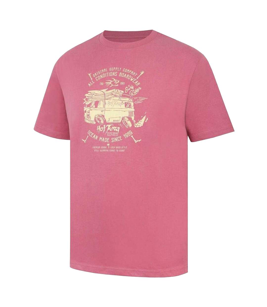 Mens T-shirt Red Hot Tuna-4