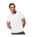 T-shirt raglan hommes blanc Stedman-2