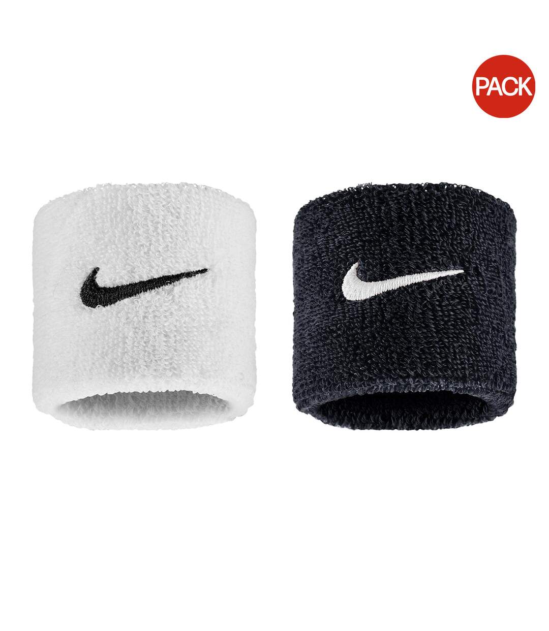 Bandeau De Transpiration Style Swoosh Classic Noir Blanc Nike-1