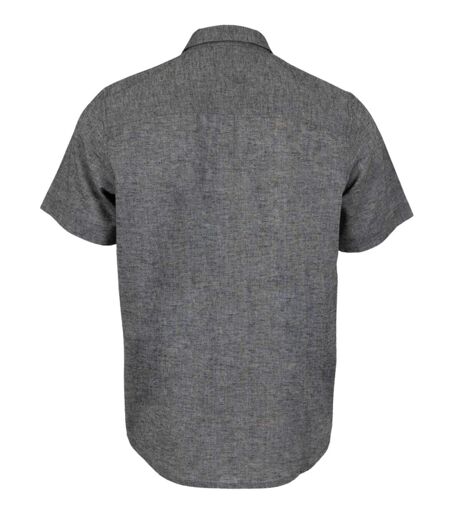 Chemise Homme Manches Courtes - Couleur Gris uni