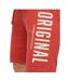 Mens Kensby Shorts Red Crosshatch-4