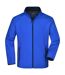 Veste Softshell Promo Homme Bleu Nautique Bleu Marine James And Nicholson-1