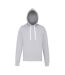 AWDis Just Hoods Mens Chunky Pullover Hoodie (Heather Grey)
