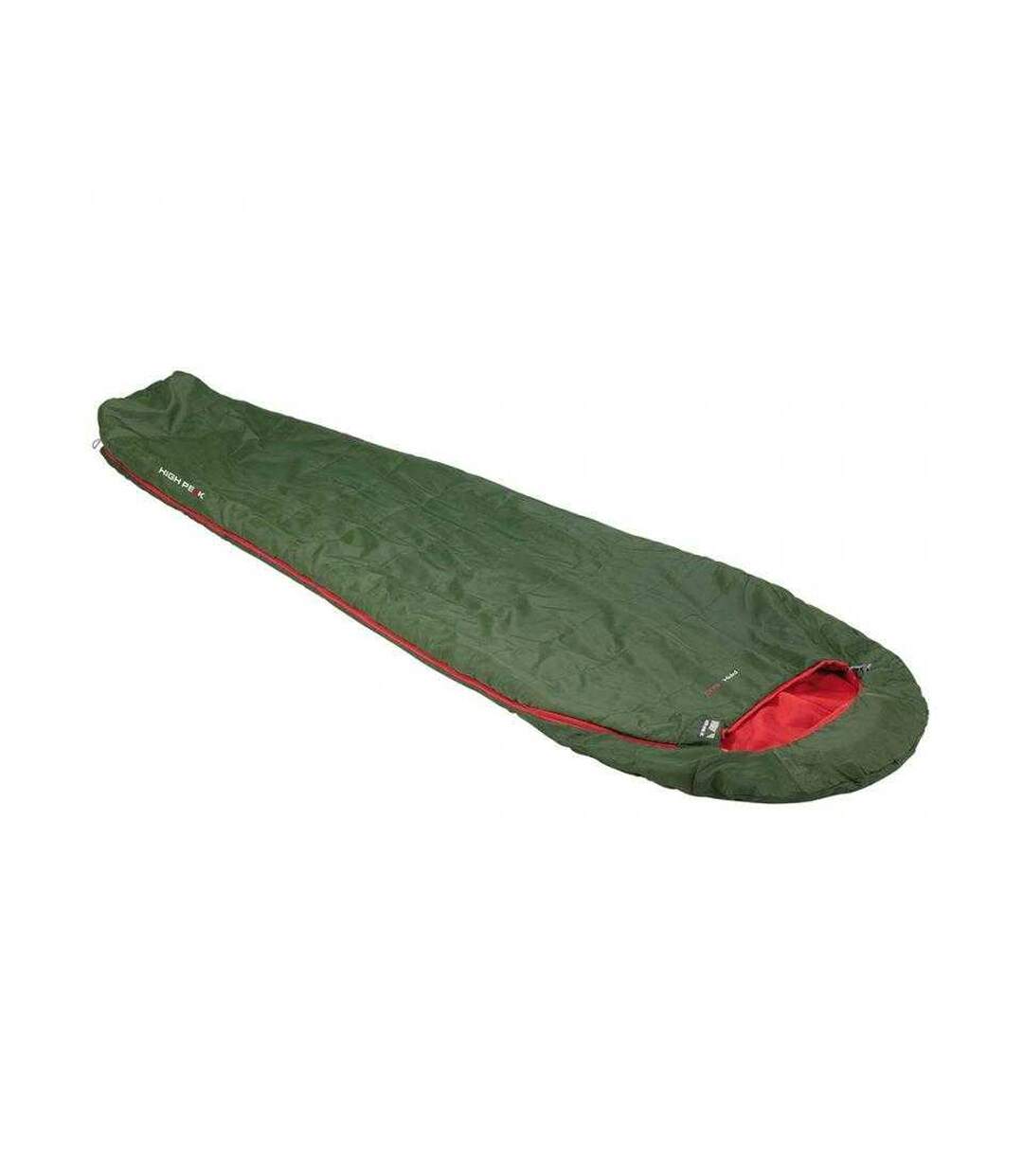 Sac De Couchage Momie Lite Pak 210 Cm X 75 Cm Vert Rouge High Peak-1