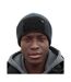 Bonnet Gris Foncé Noir Beechfield-1
