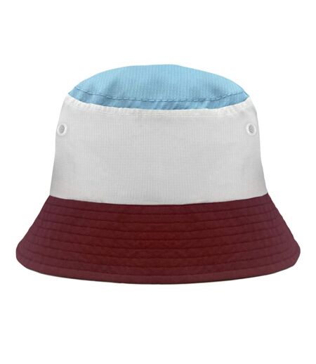 Bob Motif/style Texte Burnley Rouge Bordeaux Blanc Bleu Fan Originals