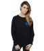 Disney Sweatshirt Womens/Ladies Aladdin Movie Genie Breast Print (Noir) - UTBI5382-2