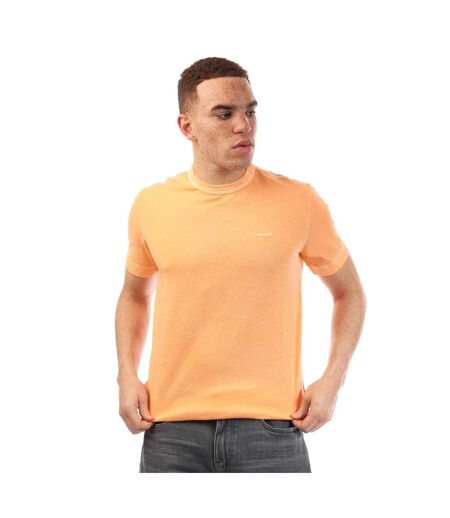 Mens Cotton Regular T-shirt Orange Gant