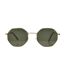 Lunettes De Soleil Toronto Adulte Taille Unique Vert Bouteille Doré Urban Classics-2
