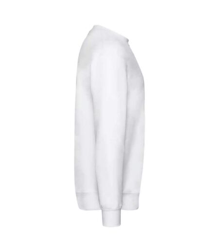 Fruit of the Loom Unisex Adult Classic Drop Shoulder Sweatshirt (White) - UTPC6934